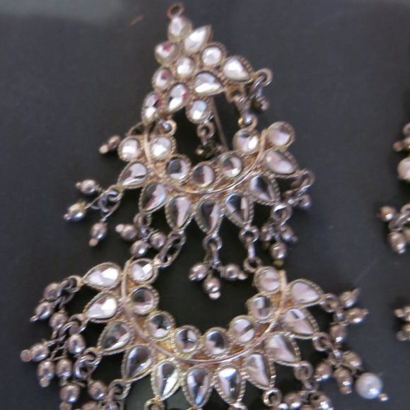 2 set of Earrings Kundan - Picture 6 of 7